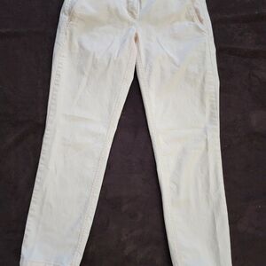 LOFT Women's Off-White Ankle Jeans